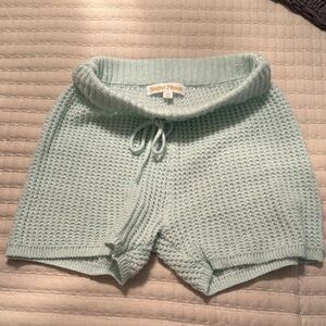 Sugar moon knit shorts